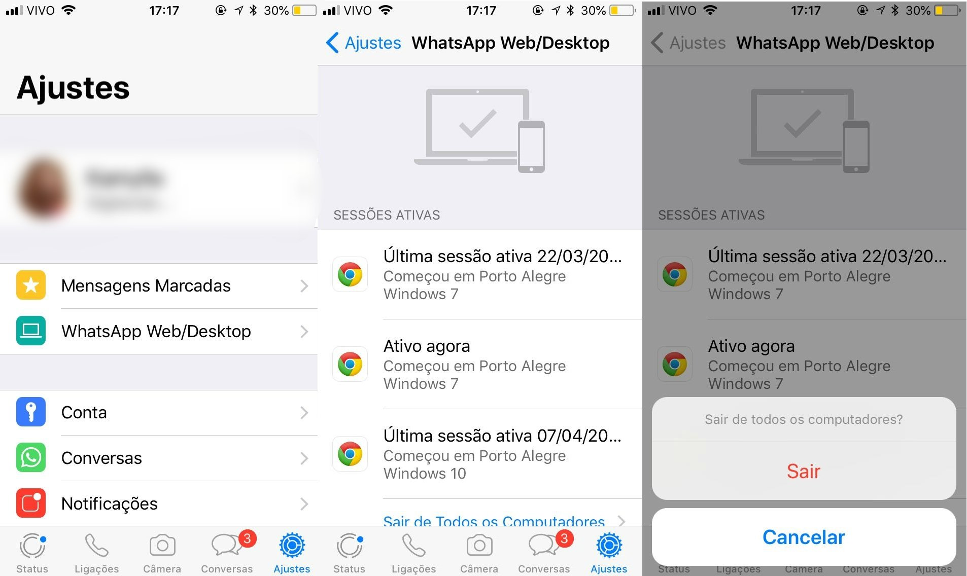 espionar whatsapp iphone 7